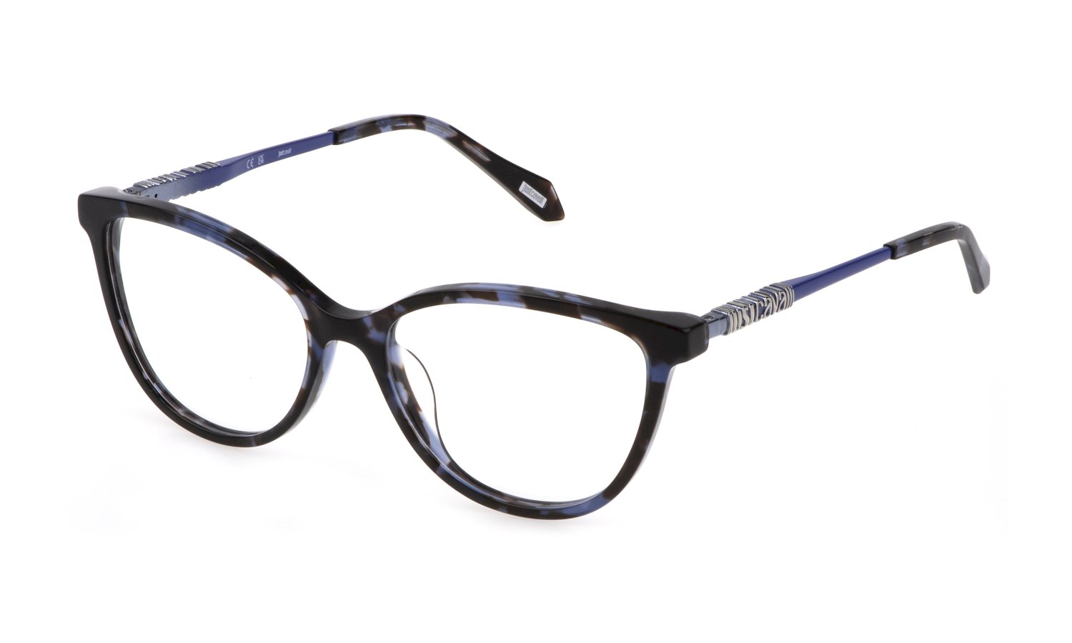 0190605445389 - Frau VJC008 09SW Rahmen von BRILLEN Acetat Blau  Katzenauge