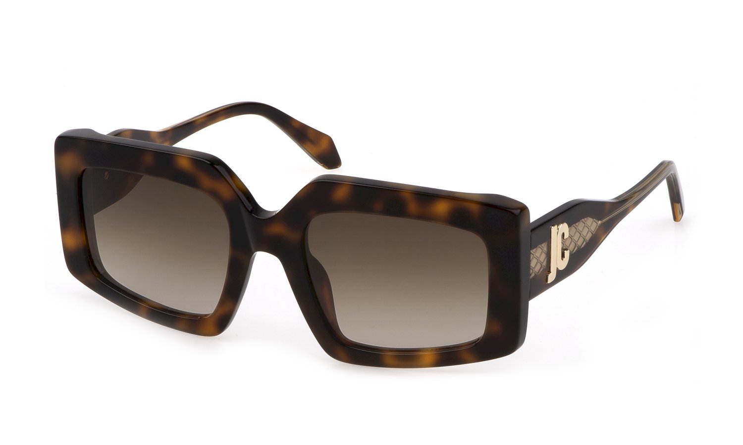 0190605446027 - Damen SJC020V 09AJ Gläser SONNENBRILLEN Acetat Havanna Braun Geometrisch Normal Schattiert