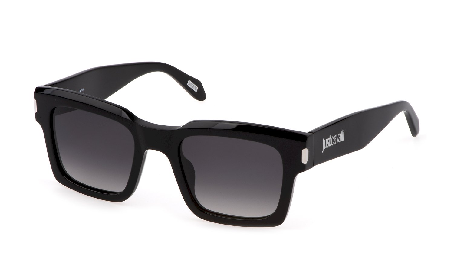 0190605446423 - Herren SJC026 700Y Gläser SONNENBRILLEN Acetat Schwarz Grau Quadratisch Normal