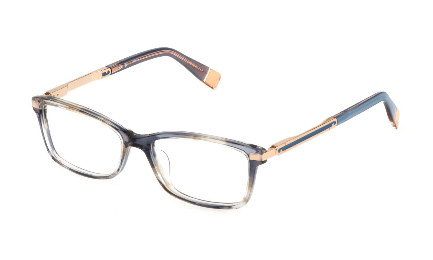 0190605451694 - Damen VFU669 06B7 Rahmen von BRILLEN Acetat Blau  Quadratisch