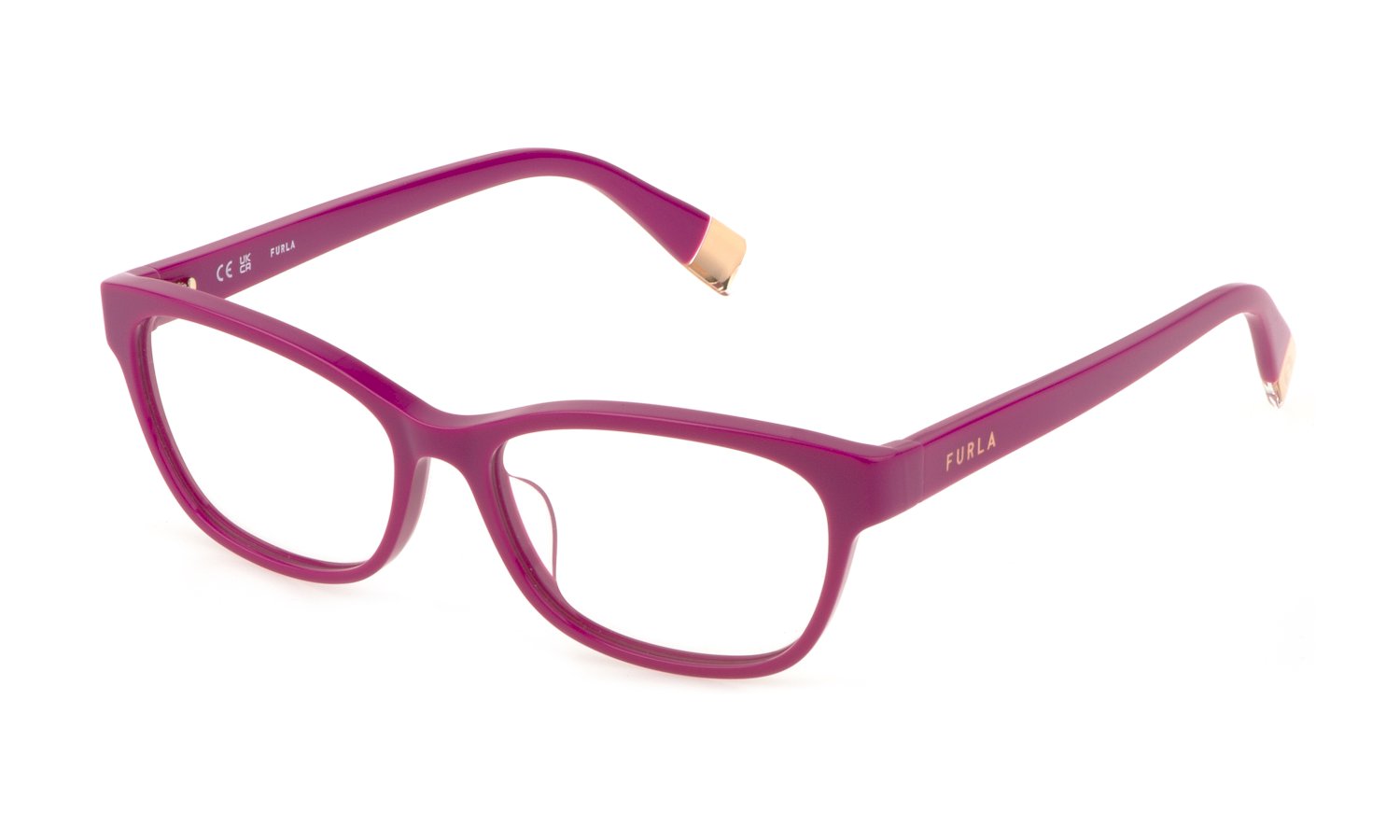 0190605451786 - Damen VFU670 09M3 Rahmen von BRILLEN Acetat Fuchsie  Quadratisch