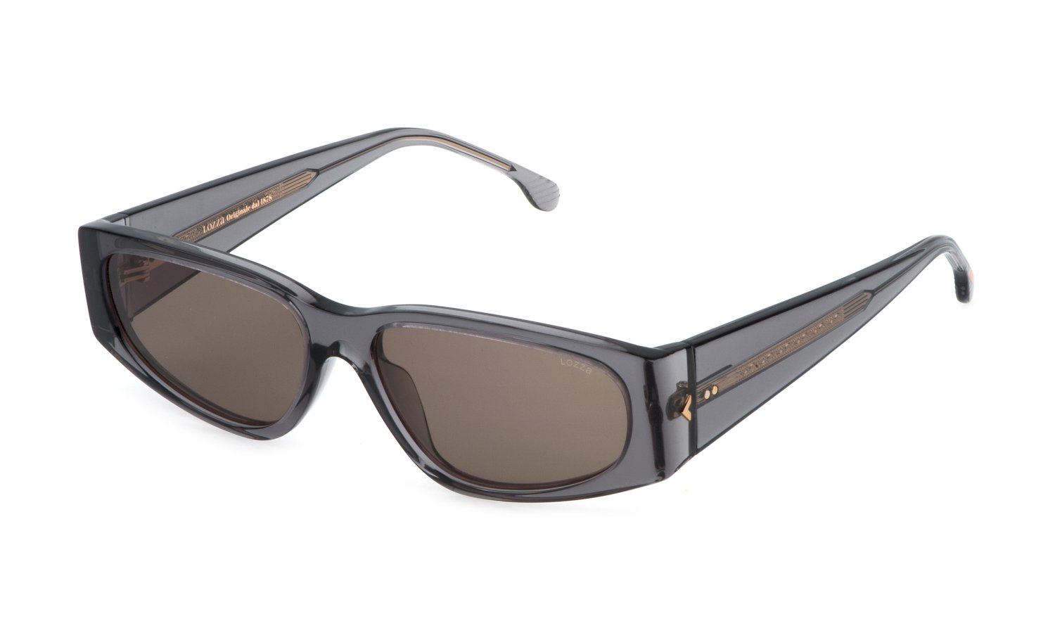 0190605453605 - Herren SL4316 RIVIERA 1 09MB Gläser SONNENBRILLEN Acetat Grau Braun Quadratisch Normal