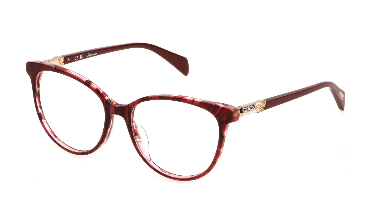 0190605461723 - Damen VBM825S 0795 Rahmen von BRILLEN Acetat Havanna Rot  Schmetterling