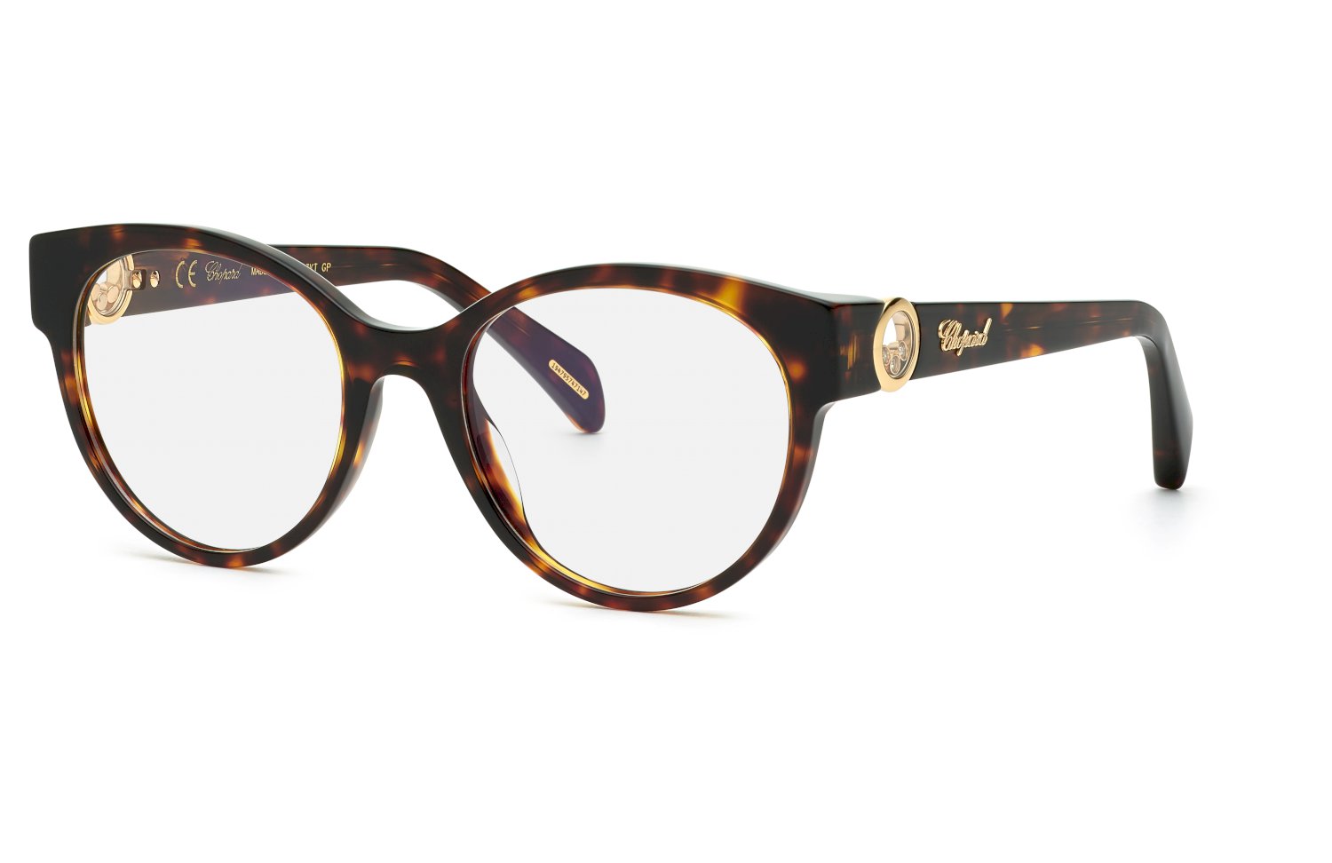 0190605464113 - Donna VCH350S 0909 Rahmen von BRILLEN Acetato Havana  Rotonda