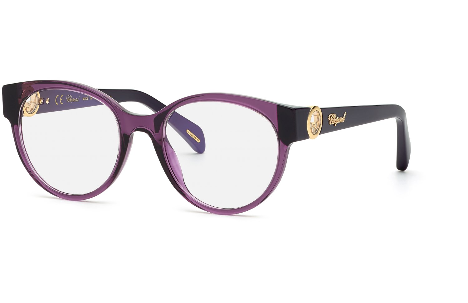 0190605464137 - Donna VCH350S 096Z Rahmen von BRILLEN Acetato Viola  Rotonda