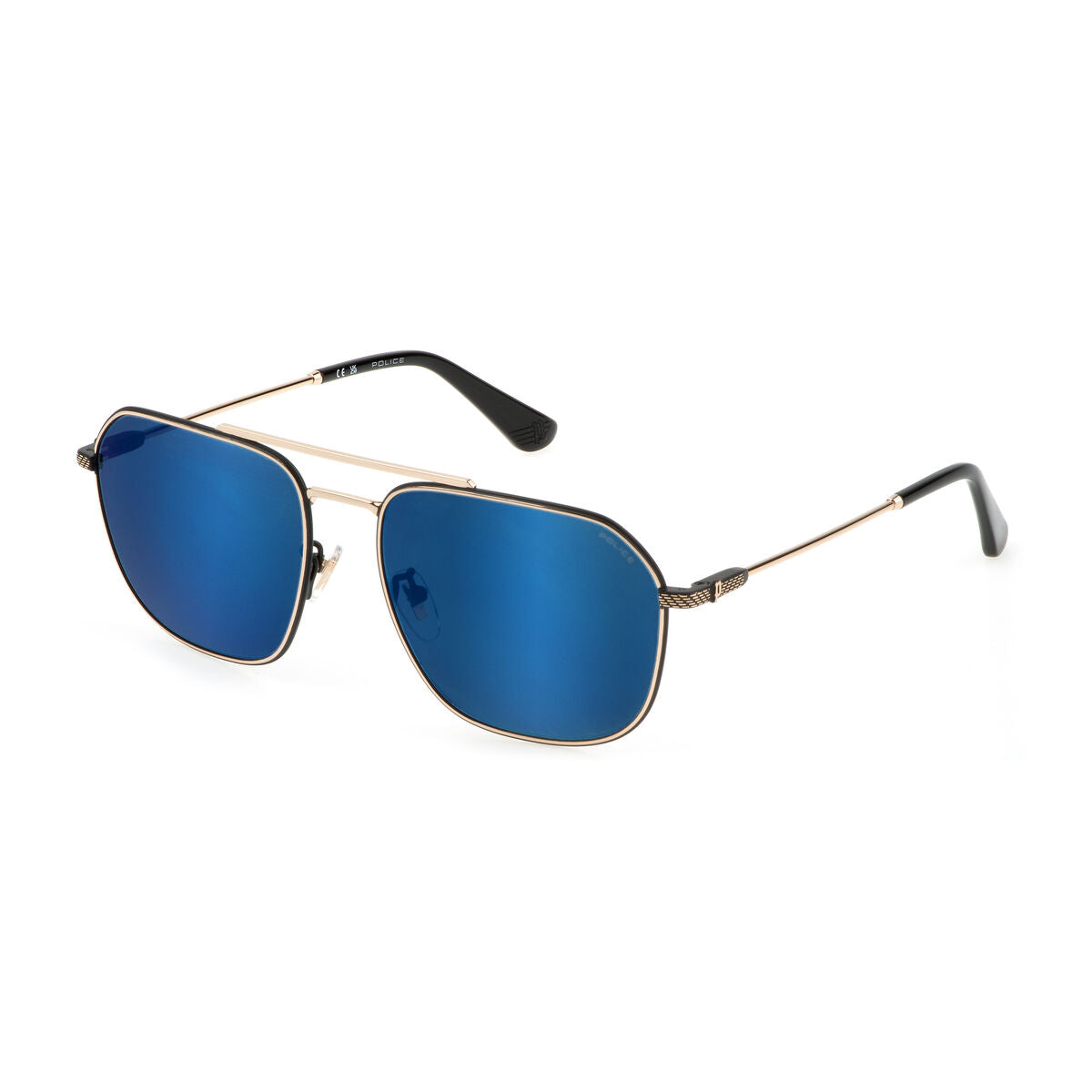 0190605467169 - Herrensonnenbrille SPLF64-57300B Golden ø 57 mm