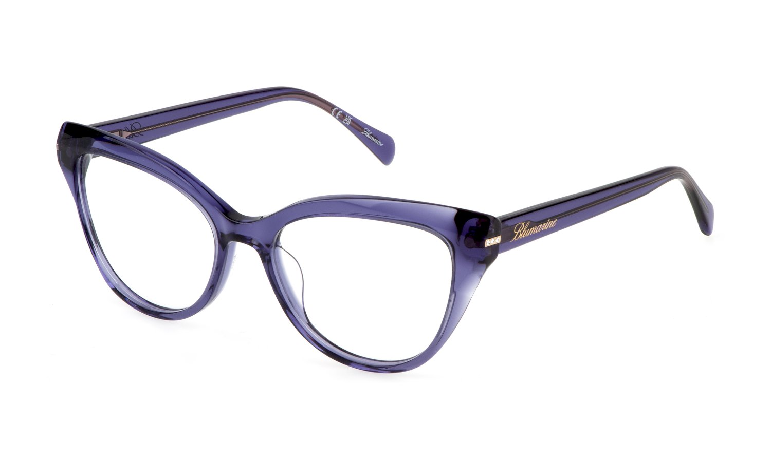 0190605467763 - Damen VBM821S  06SC Rahmen von BRILLEN Acetat Violett  Schmetterling