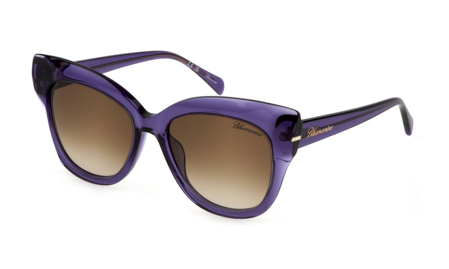 0190605467954 - Damen SBM833S  06SC Gläser SONNENBRILLEN Acetat Violett Braun Schmetterling Normal Schattiert