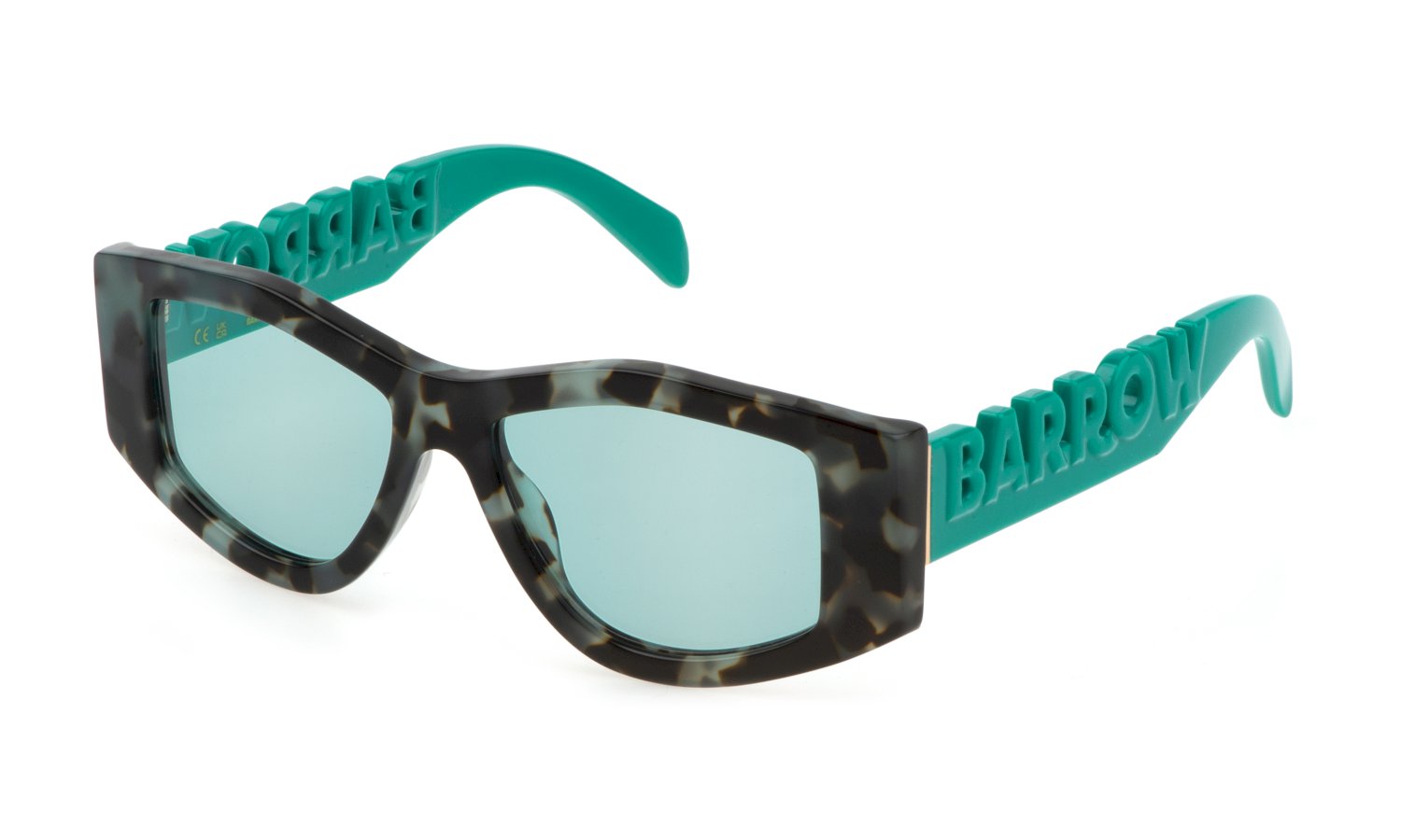 0190605469767 - Unisex SBA004V STANDOUT 05AQ Gläser SONNENBRILLEN Acetat Havanna Blau Quadratisch Normal