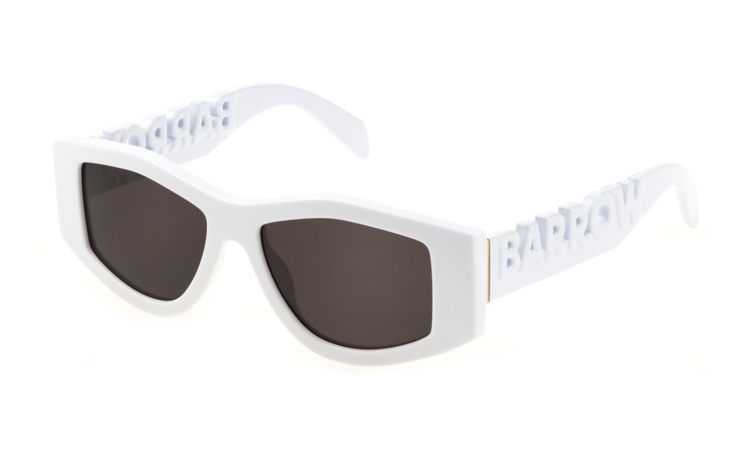 0190605469781 - Unisex SBA004V STANDOUT 0847 Gläser SONNENBRILLEN Acetat Weiß Grau Quadratisch Normal