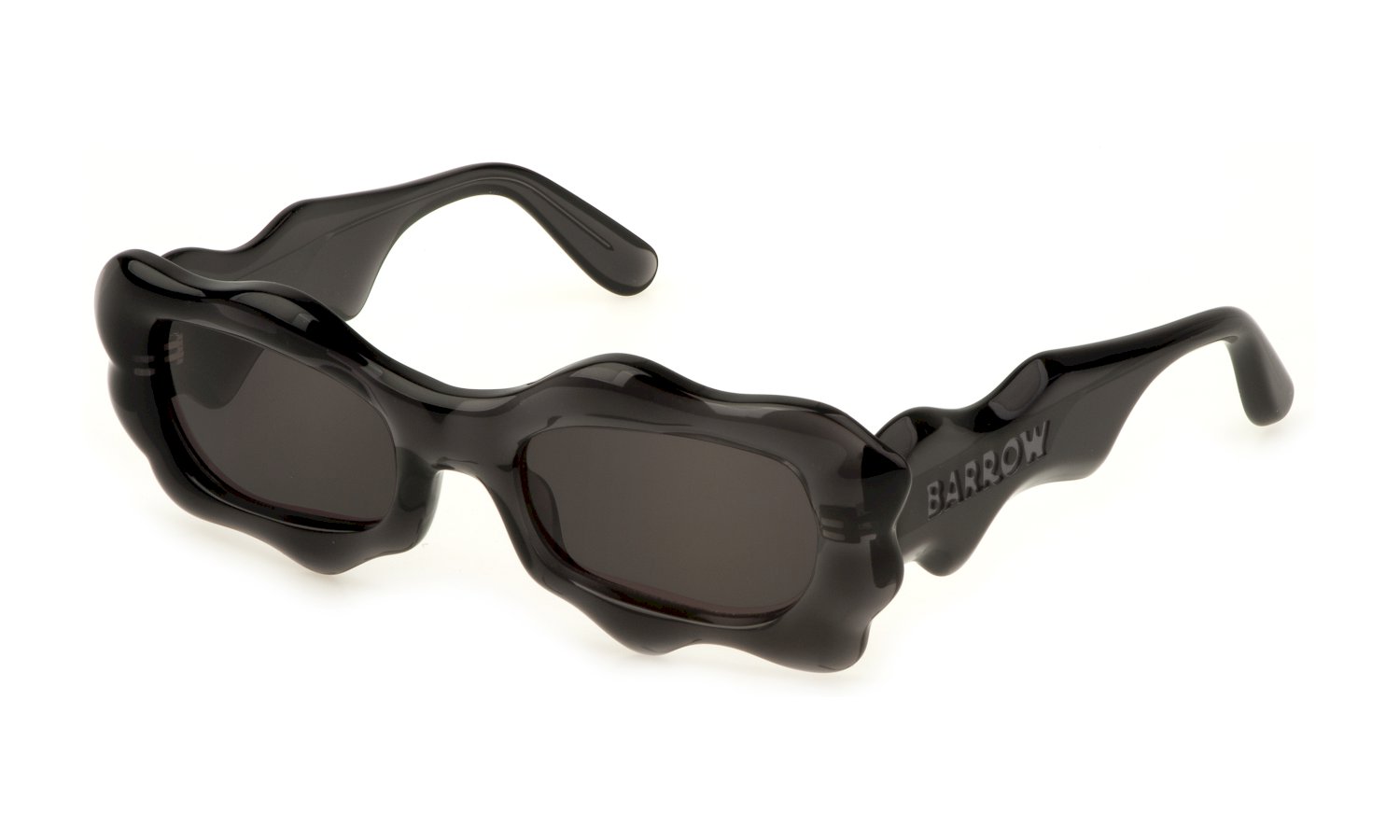 0190605469804 - Unisex SMA005 Flüssigkeit 0840 Gläser SONNENBRILLEN Acetat Grau Rauch Hocken Normal