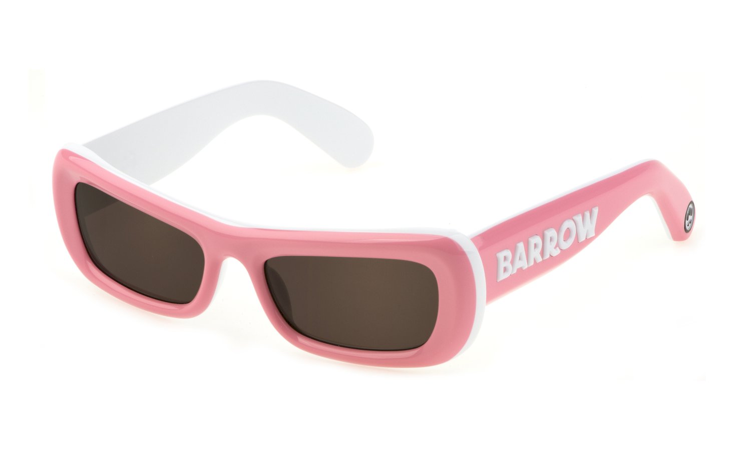 0190605469866 - Unisex SBA006V ALIEN 095Z Gläser SONNENBRILLEN Acetat Rosa Braun Wraparound Normal