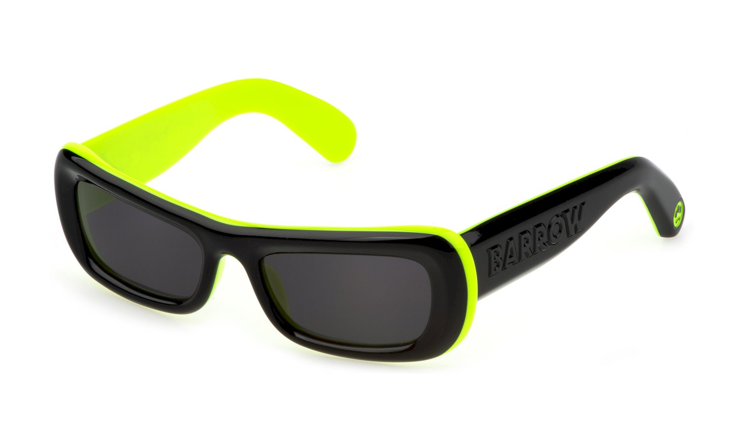 0190605469873 - Unisex SBA006V ALIEN 0B29 Gläser SONNENBRILLEN Acetat Schwarz Grau Wraparound Normal