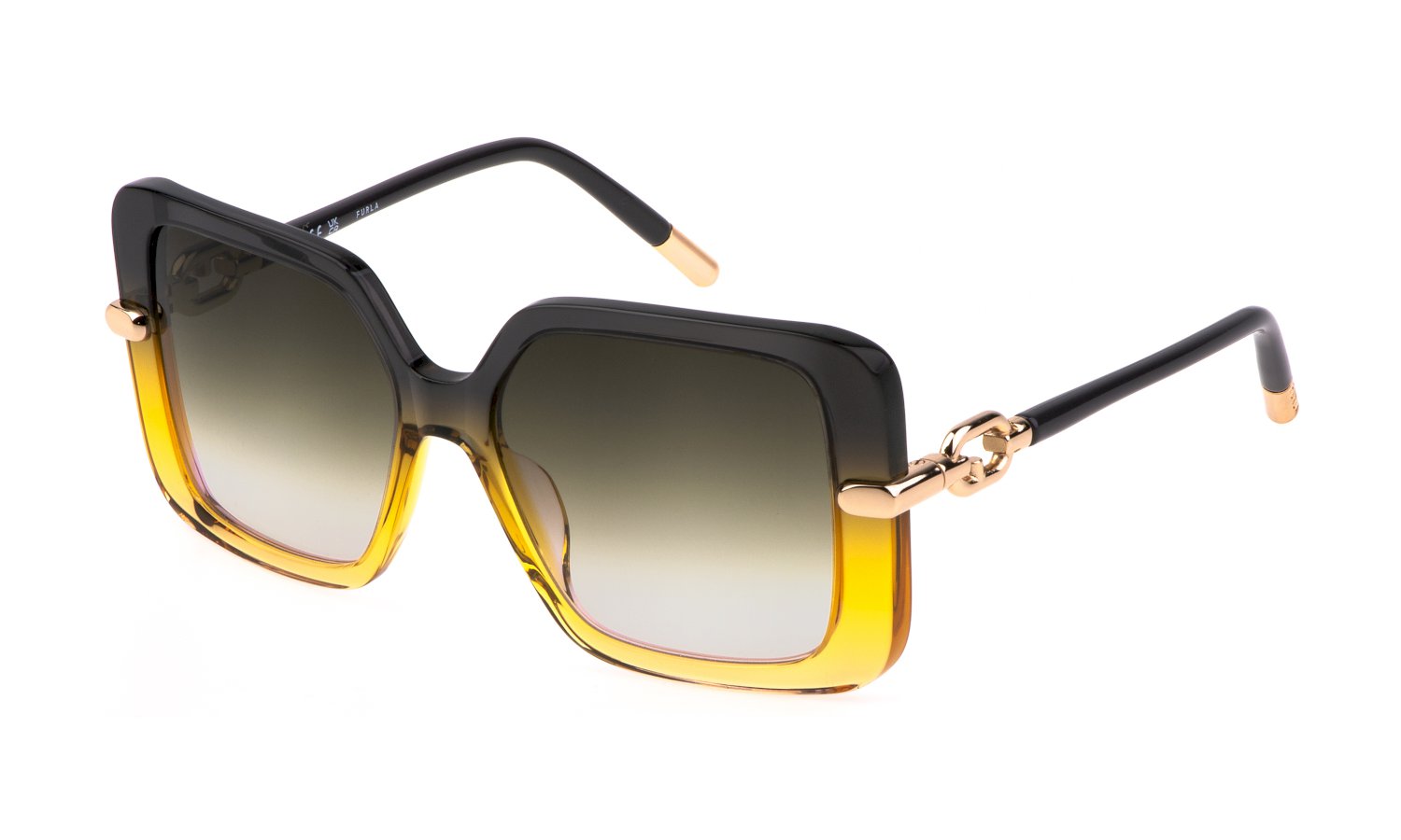 0190605475225 - Damen SFU712 852 Sonnenbrillen Acetat Grau Grün Quadratisch Wasser -Repellent Schattiert 0190605475225 - Damen SFU712 852 Sonnenbrillen Acetat Grau Grün Quadratisch Wasser -Repellent Schattiert