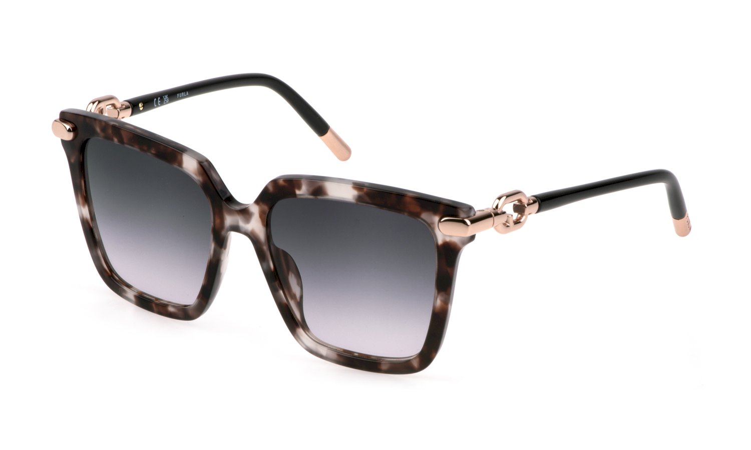0190605475249 - Damen SFU713 06FM Gläser SONNENBRILLEN Acetat Havanna Rauch Quadratisch Normal Schattiert 0190605475249 - Damen SFU713 06FM Gläser SONNENBRILLEN Acetat Havanna Rauch Quadratisch Normal Schattiert