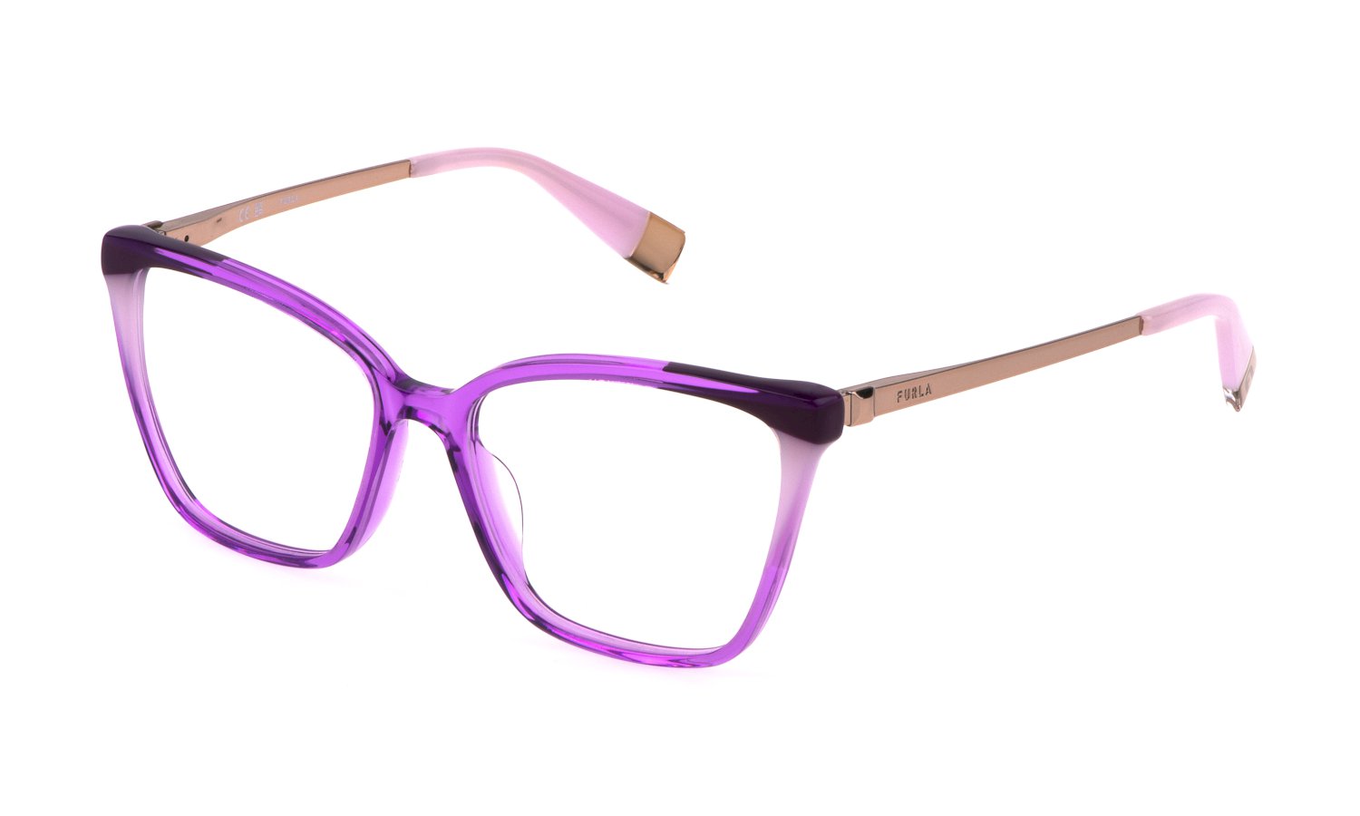 0190605475478 - Damen VFU723V 06SC Rahmen von BRILLEN Acetat Violett  Quadratisch