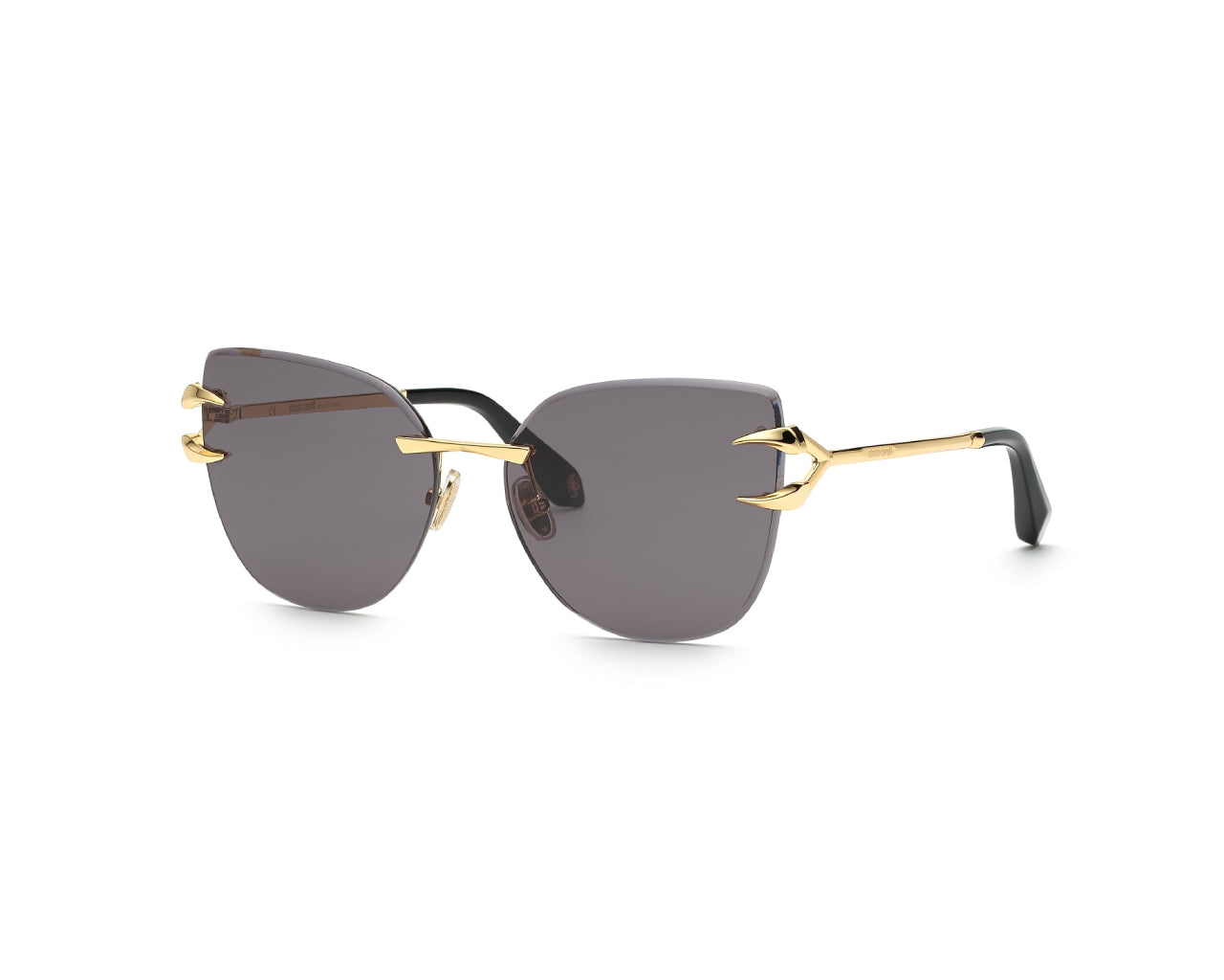 0190605485040 - Damen SRC043 0400 Gläser SONNENBRILLEN Metall Gold Rauch Schmetterling Normal 0190605485040 - Damen SRC043 0400 Gläser SONNENBRILLEN Metall Gold Rauch Schmetterling Normal