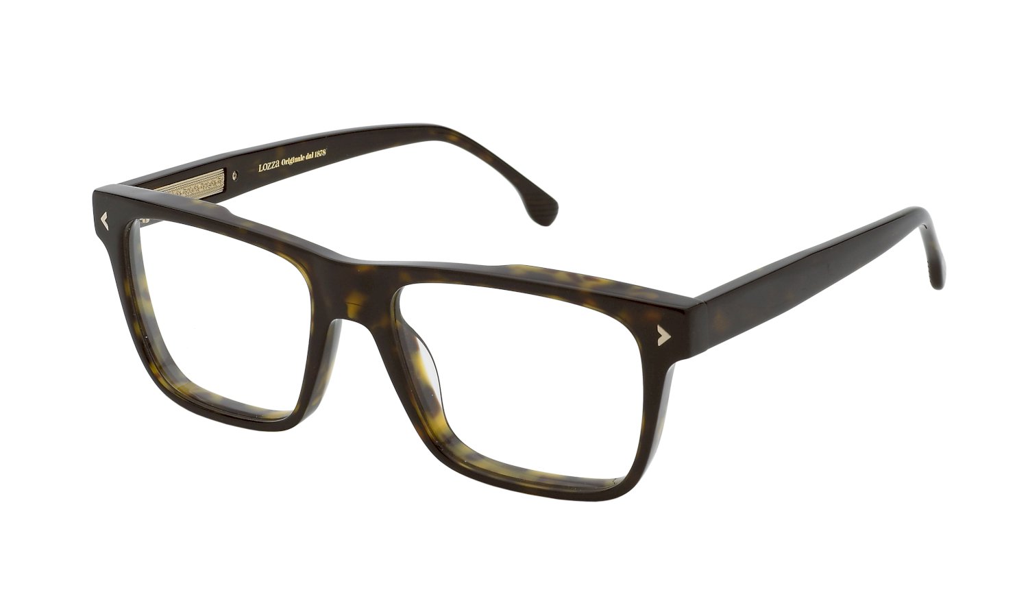 0190605486535 - Herren VL4336 POLIGNANO 1  722 Rahmen von BRILLEN Acetat Havanna  Quadratisch