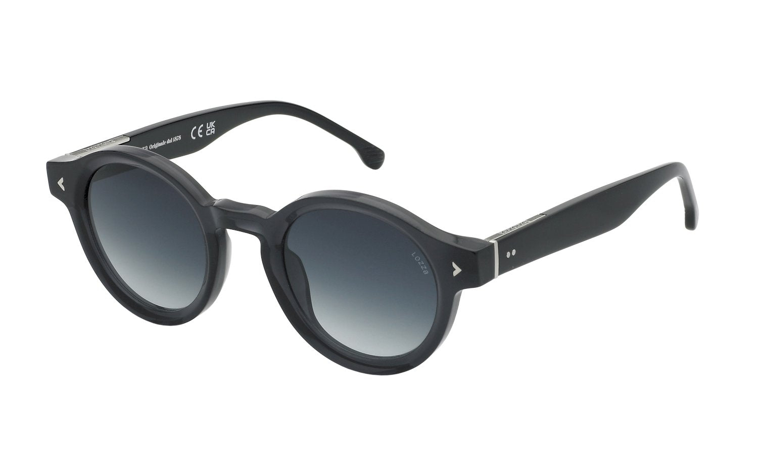 0190605486849 - Herren SL4339 SANREMO 7 0705 Gläser SONNENBRILLEN Acetat Grau Blau Rund Normal Schattiert 0190605486849 - Herren SL4339 SANREMO 7 0705 Gläser SONNENBRILLEN Acetat Grau Blau Rund Normal Schattiert
