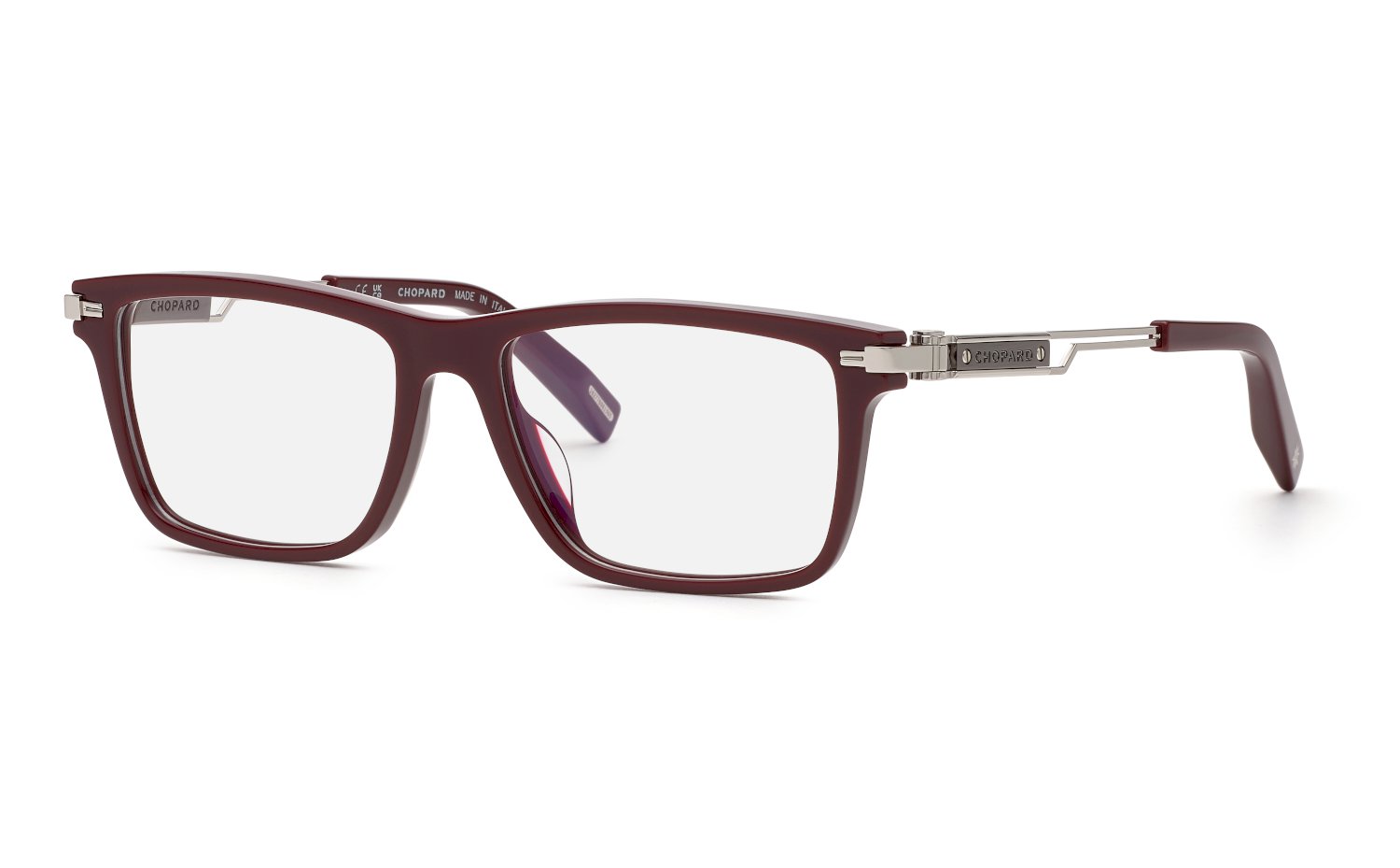 0190605491133 - Herren VCH357 01CK Rahmen von BRILLEN Acetat Bordeaux  Quadratisch