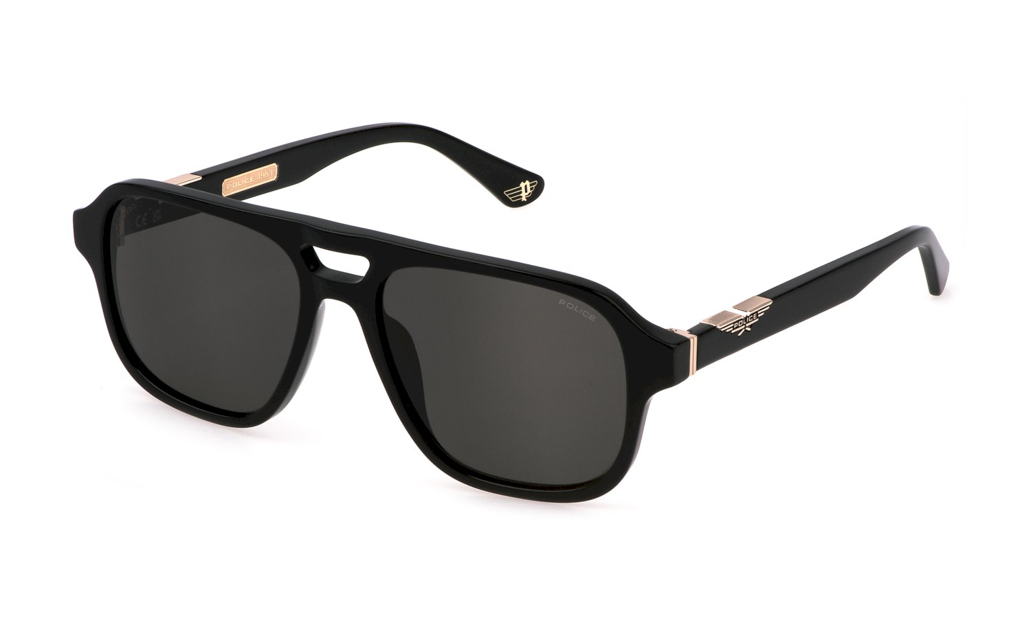 0190605494370 - Herren SPLL83 ORIGINS 61 700P Gläser SONNENBRILLEN Acetat Schwarz Rauch Quadratisch Polarisiert 0190605494370 - Herren SPLL83 ORIGINS 61 700P Gläser SONNENBRILLEN Acetat Schwarz Rauch Quadratisch Polarisiert