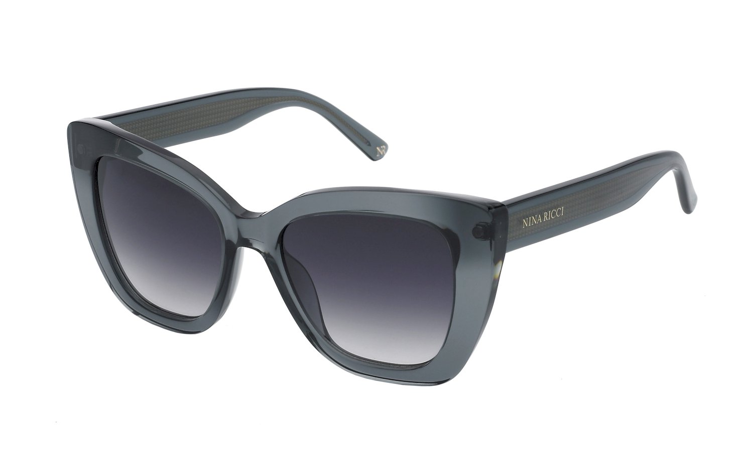 0190605497036 - Damen SNR376  819 Sonnenbrillen Acetat Grau Rauch Quadratisch Normal Schattiert