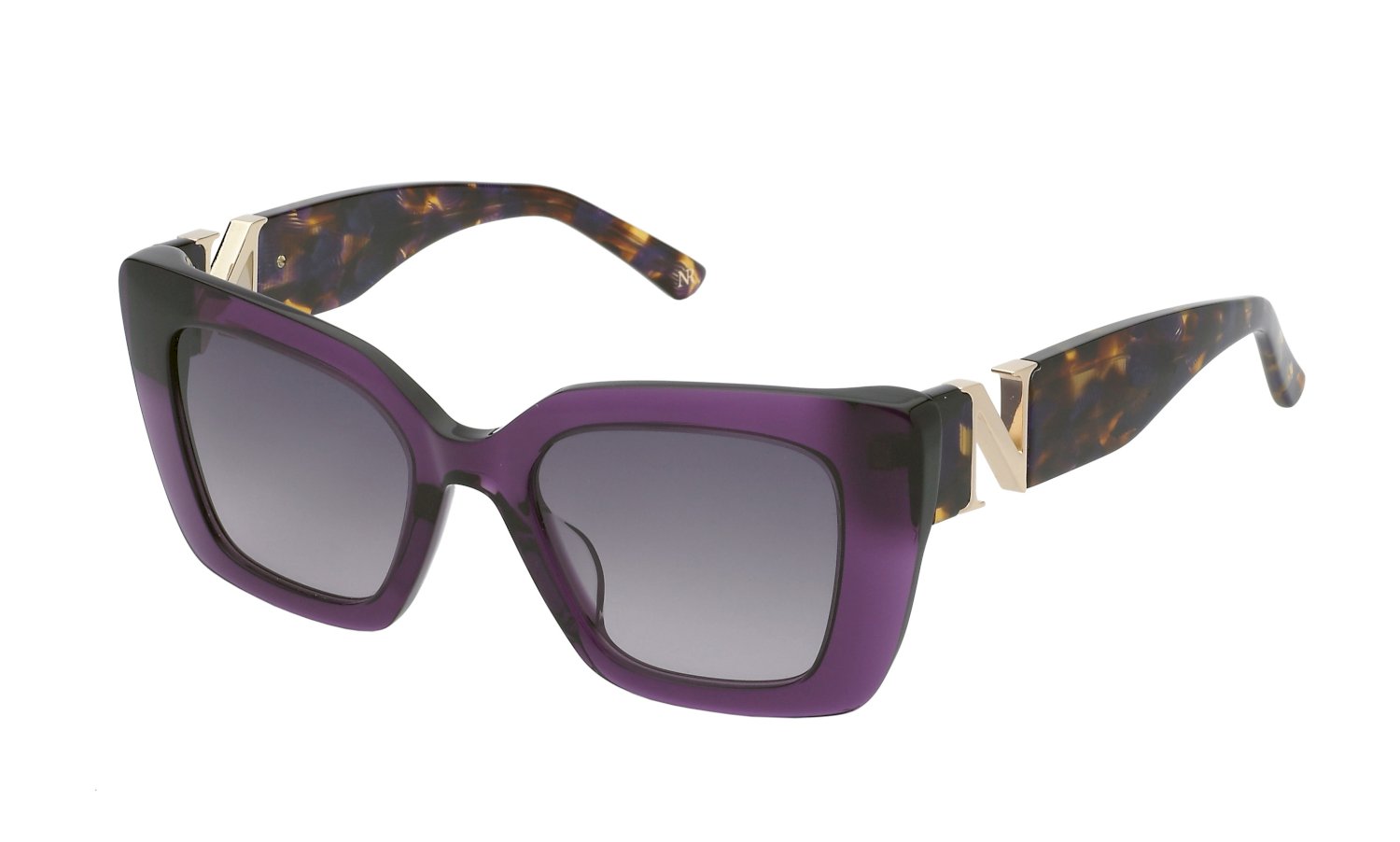 0190605497258 - Damen SNR378V 916 Gläser SONNENBRILLEN Acetat Violett Rauch Quadratisch Normal Schattiert 0190605497258 - Damen SNR378V 916 Gläser SONNENBRILLEN Acetat Violett Rauch Quadratisch Normal Schattiert