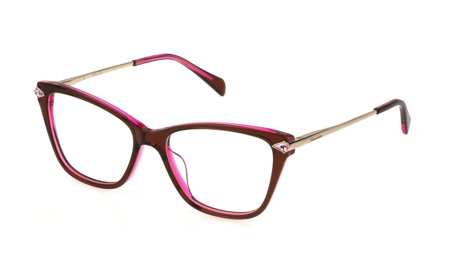 0190605499283 - Damen VBM842S 06LZ Rahmen von BRILLEN Acetat Fuchsie  Geometrisch