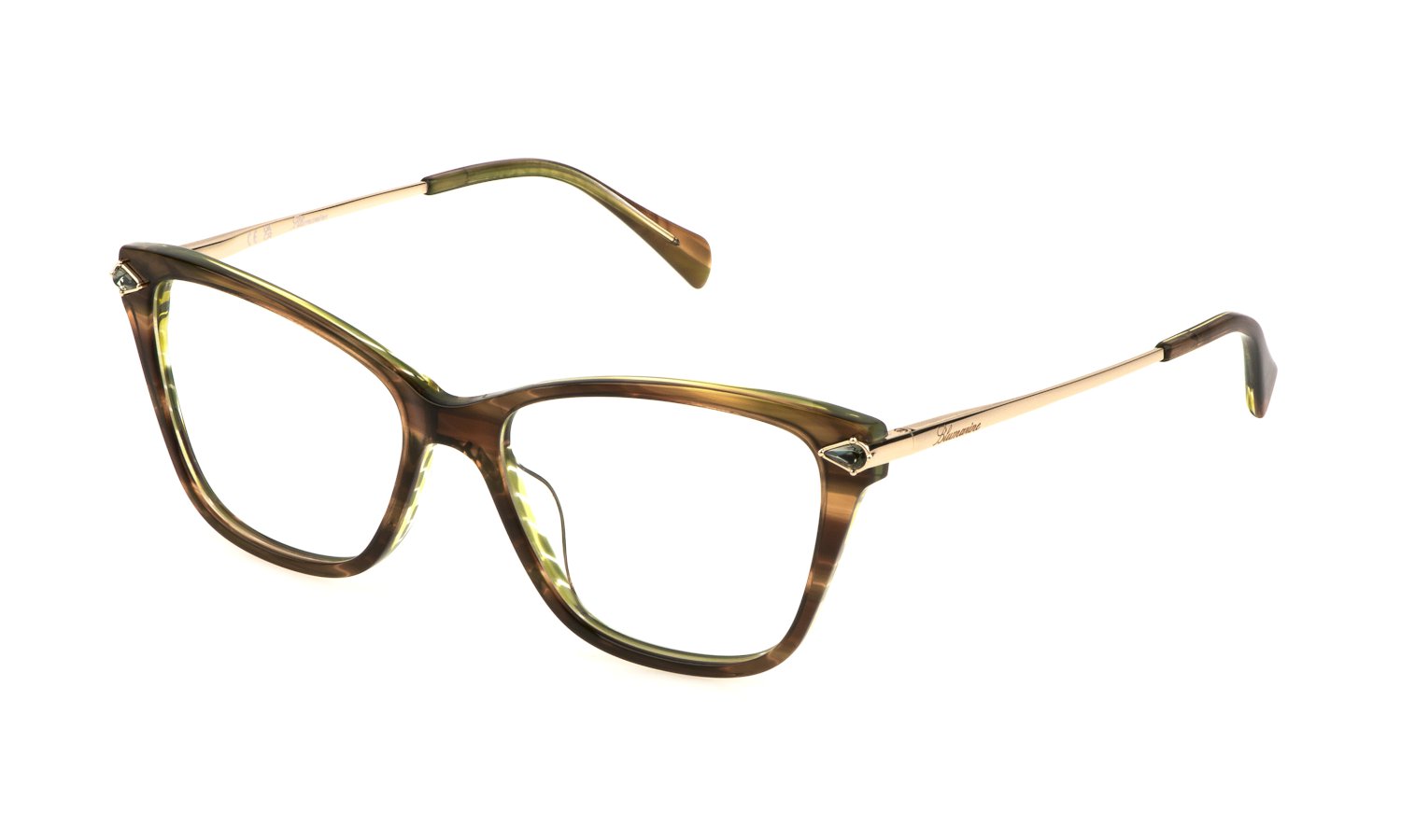 0190605499290 - Damen VBM842S 06U8 Rahmen von BRILLEN Acetat Braun  Geometrisch