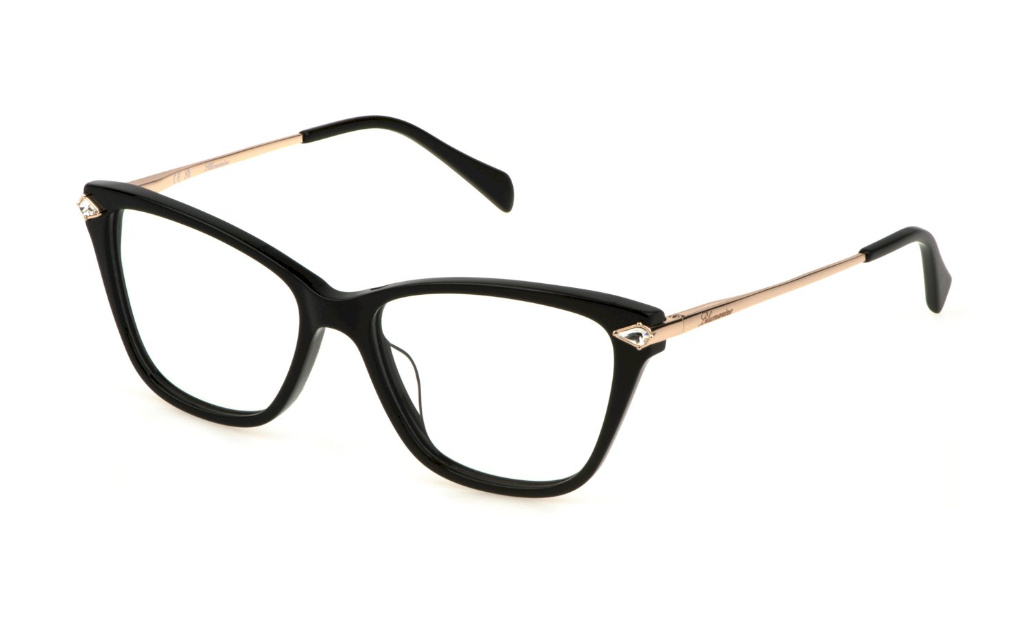 0190605499306 - Damen VBM842S 0700 Rahmen von BRILLEN Acetat Schwarz  Geometrisch