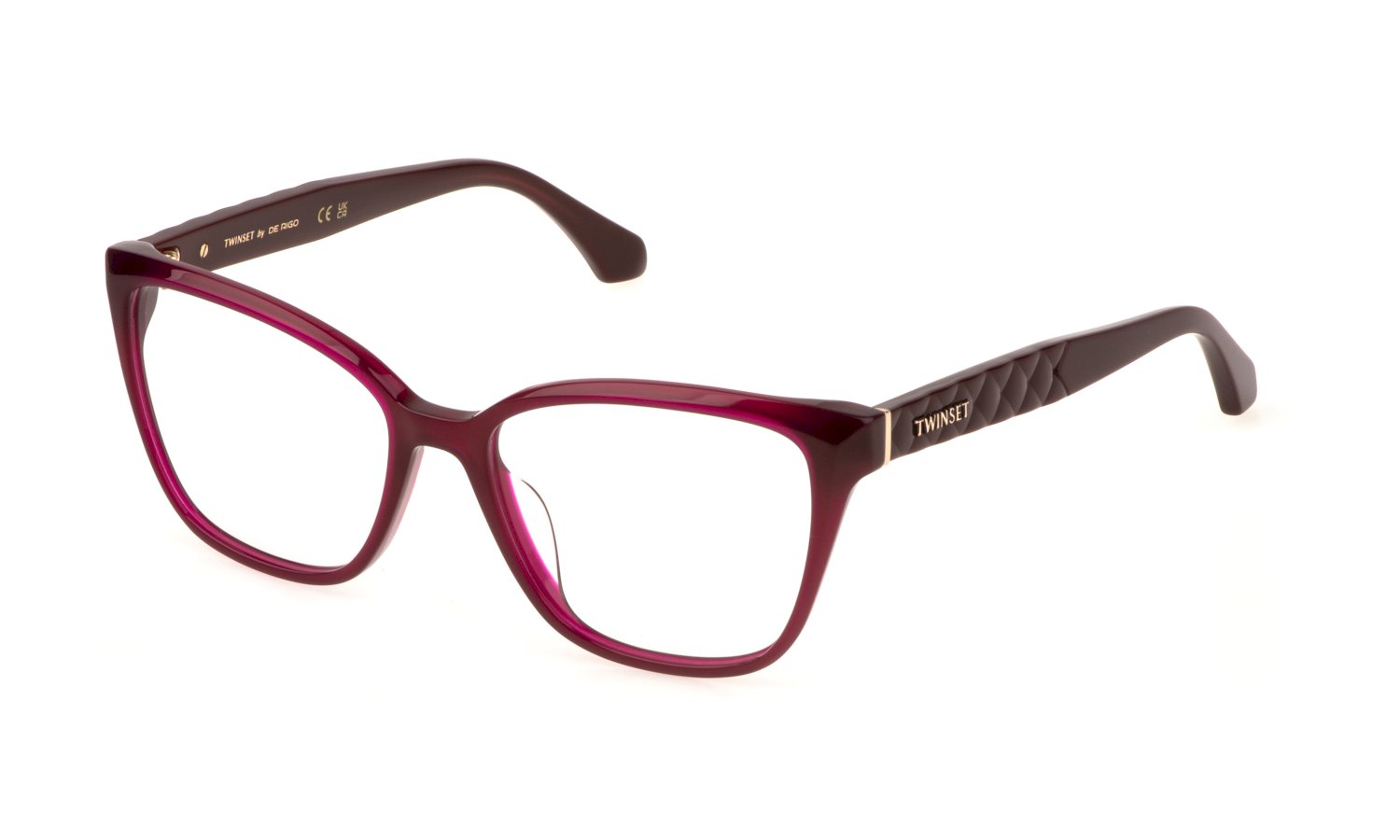0190605501559 - Damen VTW039 08C1 Rahmen von BRILLEN Acetat Violett Quadratisch 0190605501559 - Damen VTW039 08C1 Rahmen von BRILLEN Acetat Violett Quadratisch