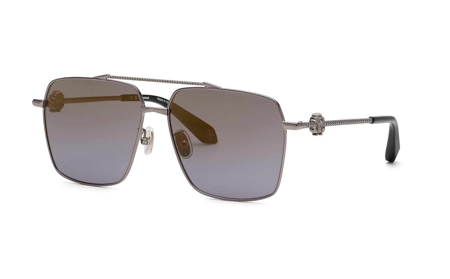 0190605502983 - Unisex SRC036V 568G Gläser SONNENBRILLEN Metall Grau Rauch Quadratisch Normal Schattiert 0190605502983 - Unisex SRC036V 568G Gläser SONNENBRILLEN Metall Grau Rauch Quadratisch Normal Schattiert