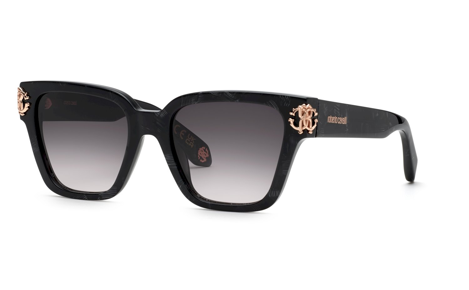 0190605504499 - Damen SRC066M  0981 Sonnenbrillen Acetat Schwarz Rauch Quadratisch Normal Schattiert 0190605504499 - Damen SRC066M  0981 Sonnenbrillen Acetat Schwarz Rauch Quadratisch Normal Schattiert
