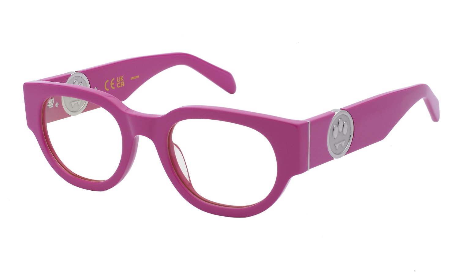 0190605512500 - Unisex Vba015v Jupiter 09M3 Rahmen von BRILLEN Acetat Fuchsie  Geometrisch