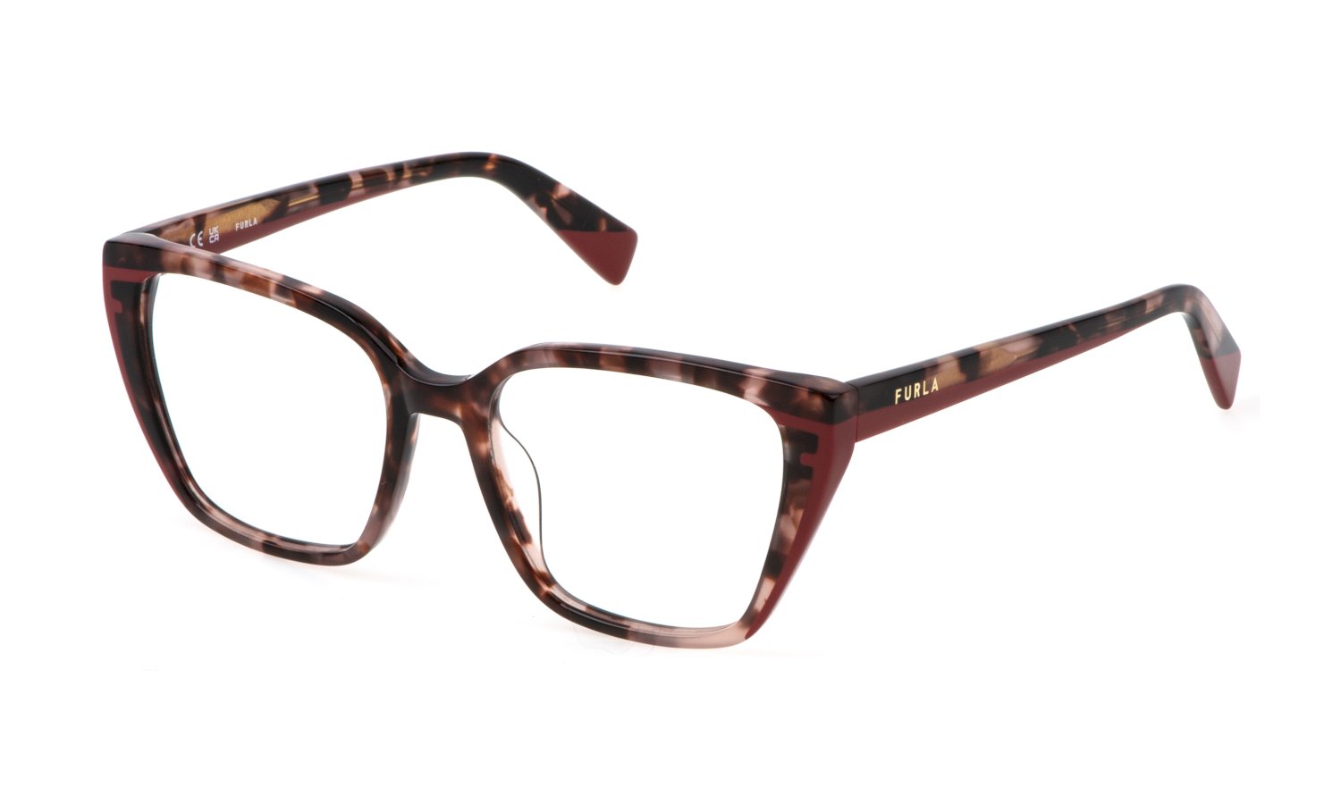 0190605527740 - Damen VFU764 0XAP Rahmen von BRILLEN Acetat Braun Quadratisch 0190605527740 - Damen VFU764 0XAP Rahmen von BRILLEN Acetat Braun Quadratisch