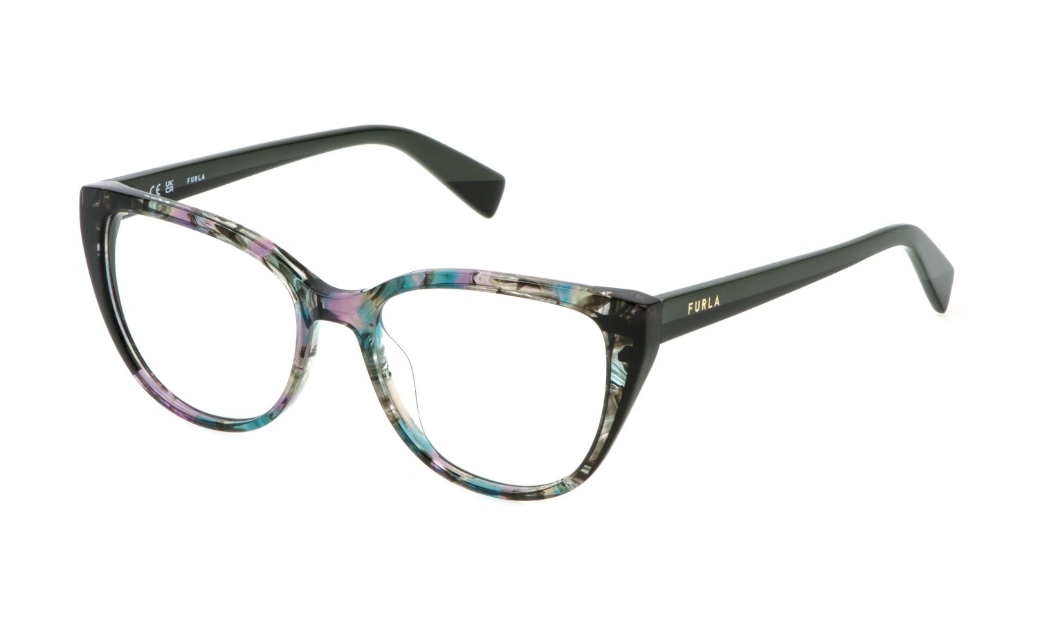 0190605527757 - Damen VFU765 05GG Rahmen von BRILLEN Acetat Schmetterling 0190605527757 - Damen VFU765 05GG Rahmen von BRILLEN Acetat Schmetterling