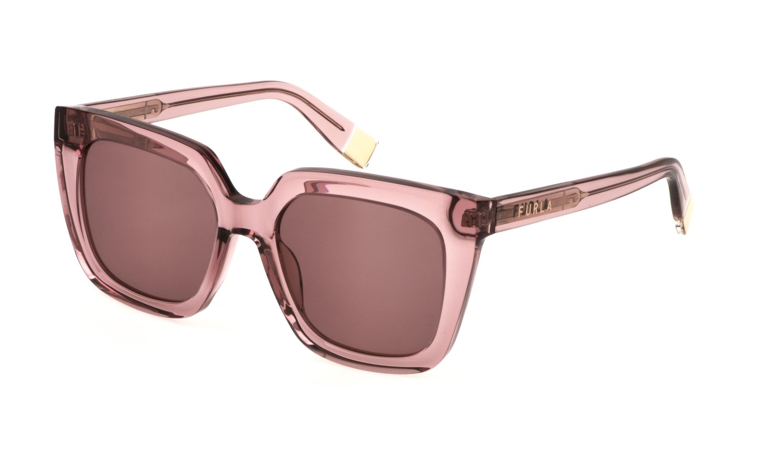 0190605528396 - Damen SFU776V  096D Gläser SONNENBRILLEN Acetat Rosa Rosa Quadratisch Normal