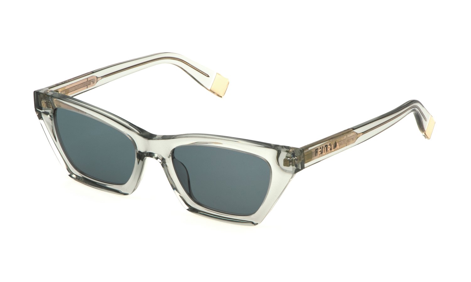 0190605528440 - Damen SFU777V  840 Gläser SONNENBRILLEN Acetat Grau Rauch Cat Eye Normal