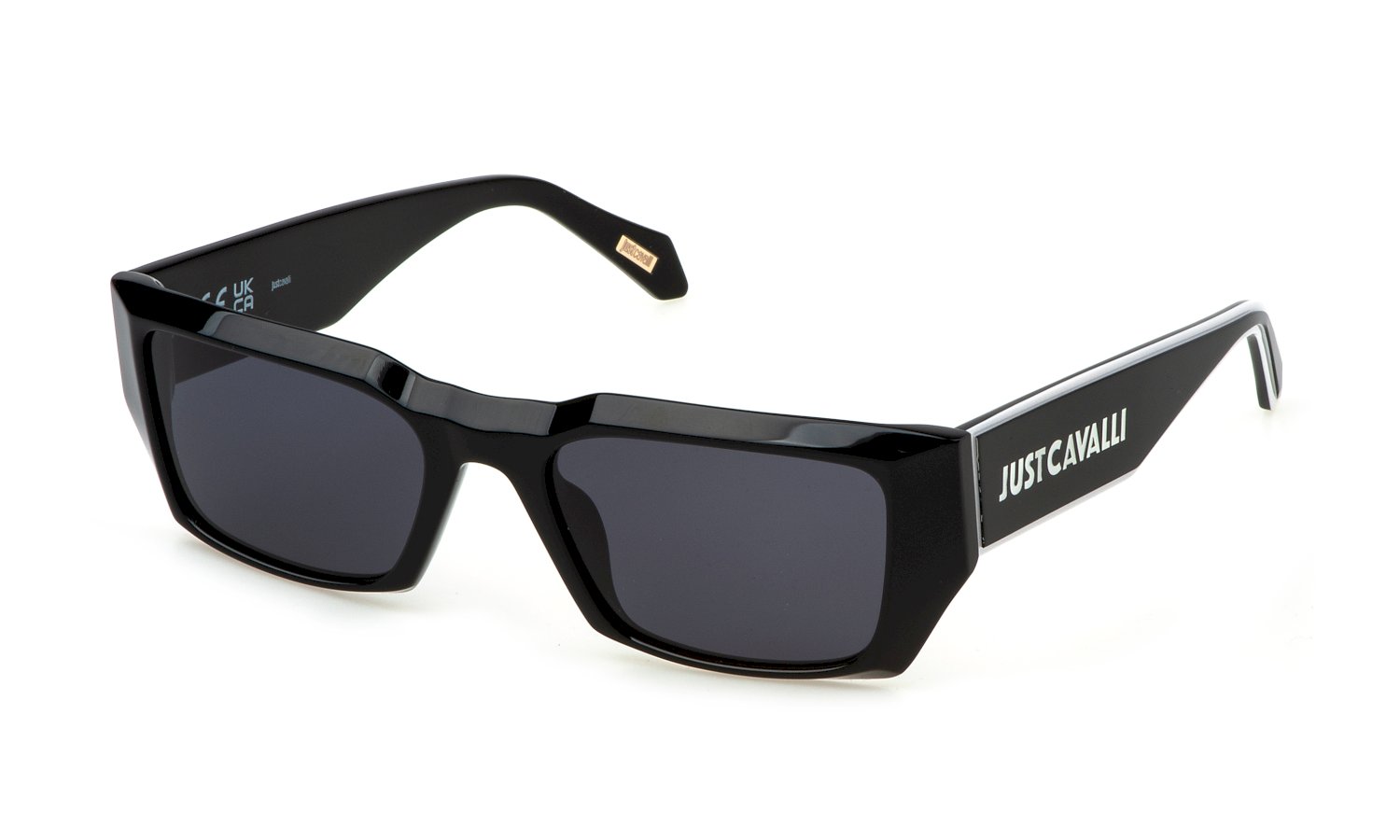 0190605535998 - Unisex SJC090V  700F Gläser SONNENBRILLEN Acetat Schwarz Rauch Quadratisch Normal