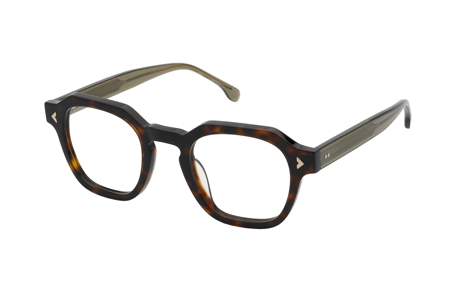 0190605538241 - Herren VL4344 POSITANO 6  714 Rahmen von BRILLEN Acetat Havanna  Geometrisch