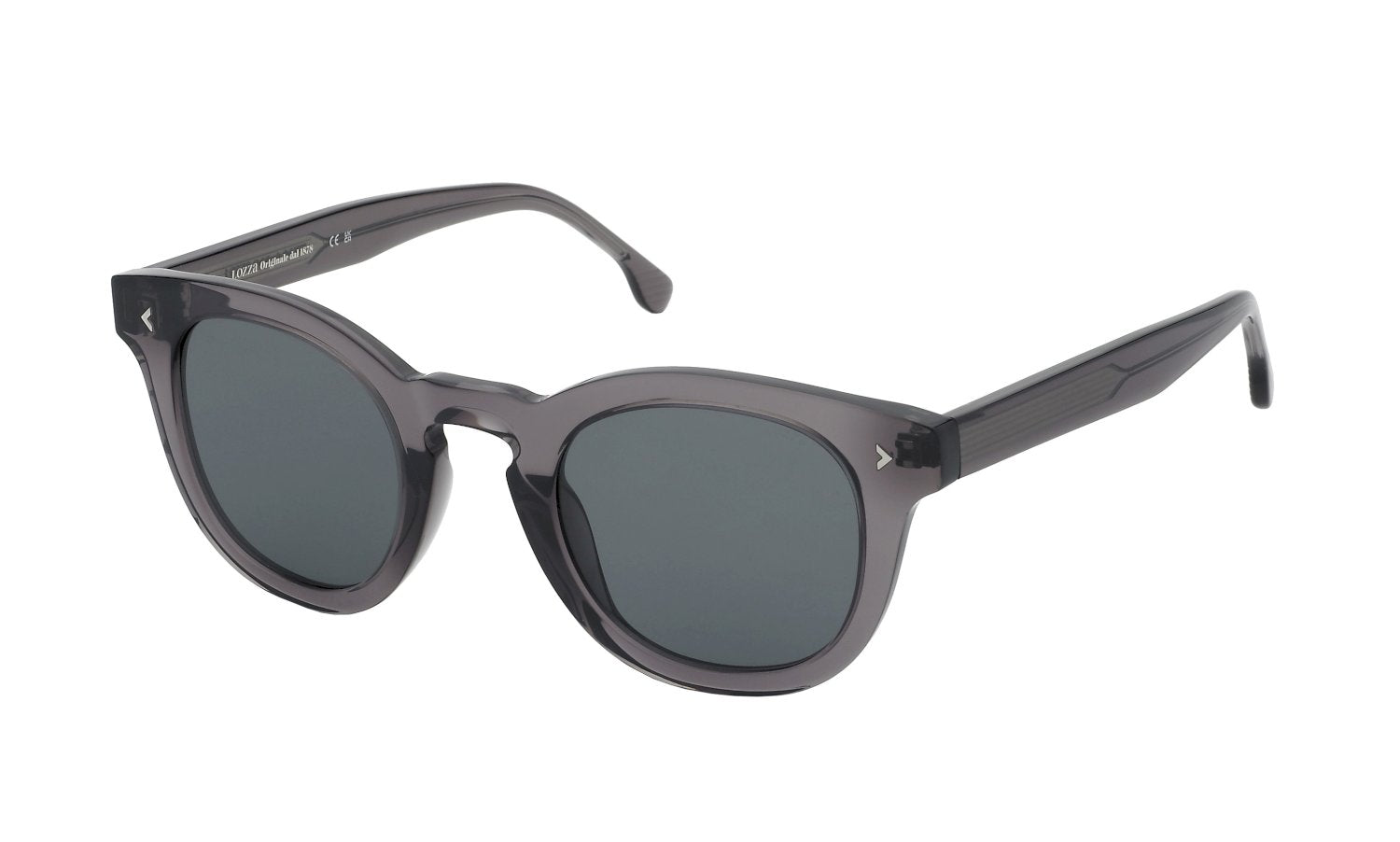 0190605539385 - Unisex SL4360 Ischia 6 0830 Gläser SONNENBRILLEN Acetat Viola Rauch Kreisel Anti -Reflex