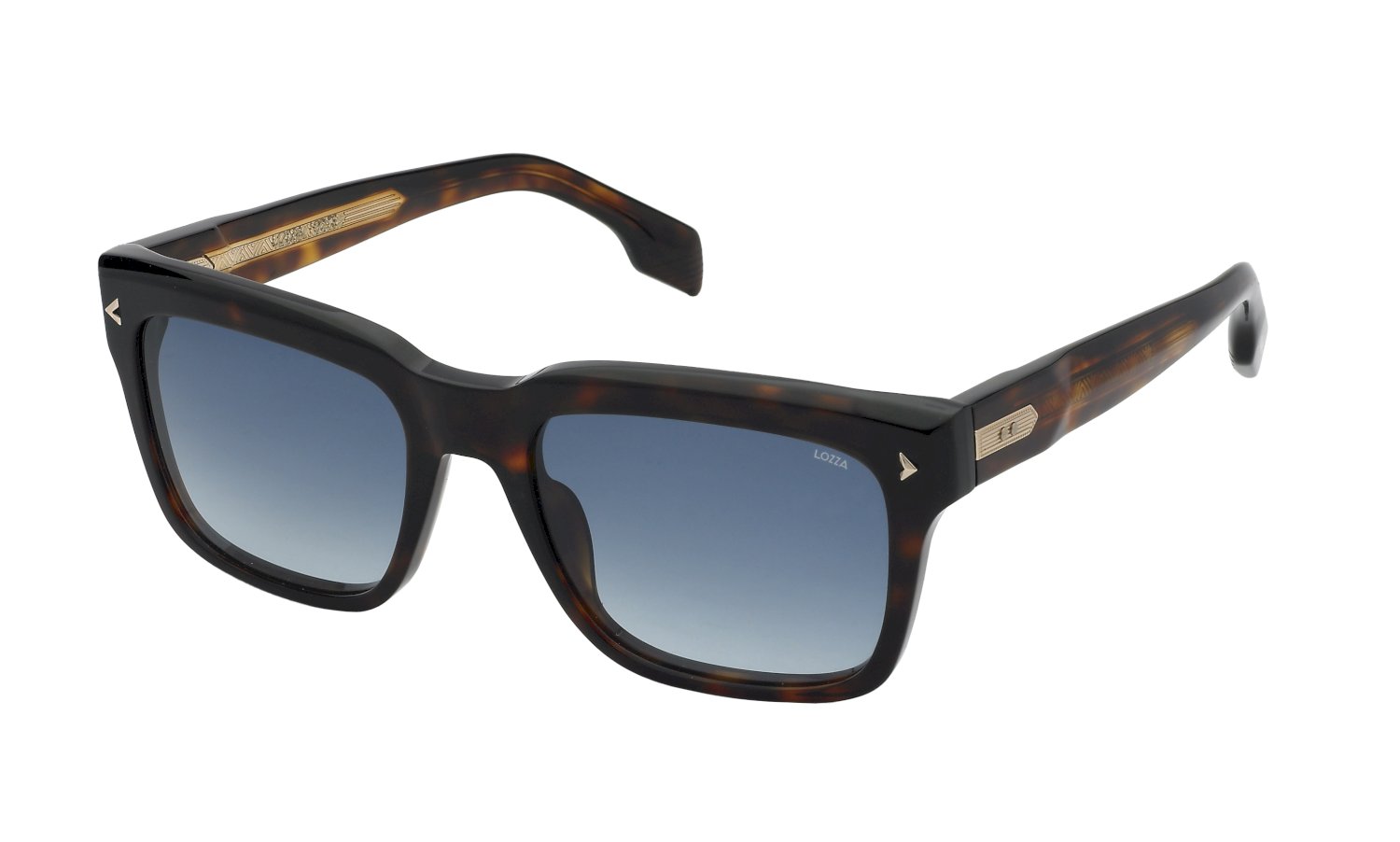 0190605545010 - Herren SL4356M ADAGIO 4  714 Gläser SONNENBRILLEN Acetat Havanna Blau Quadratisch Normal Schattiert