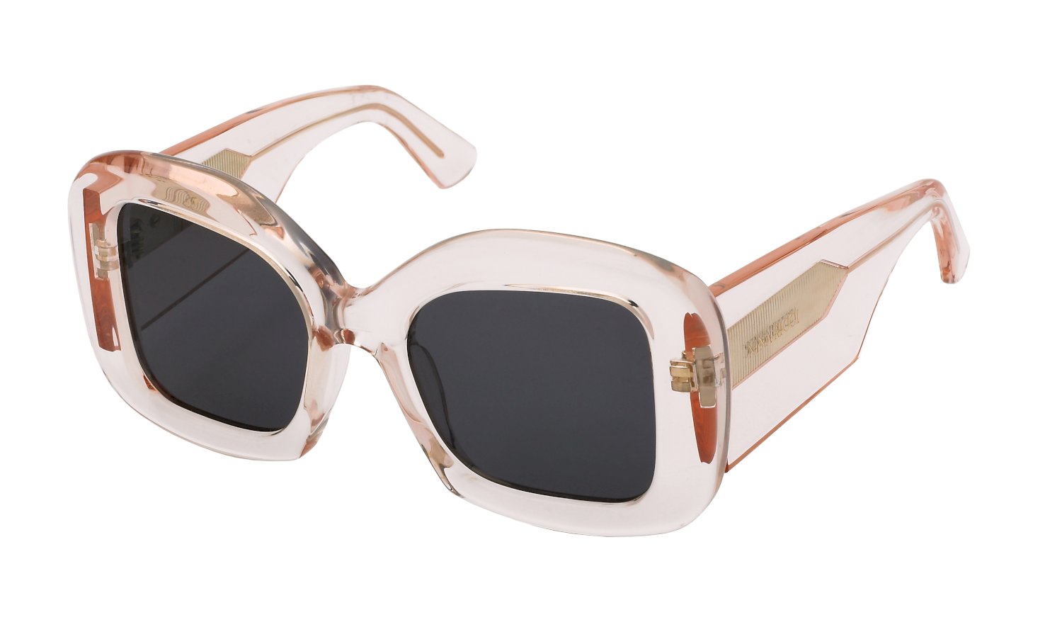 0190605548349 - Damen SNR395 838 Gläser SONNENBRILLEN Acetat Rosa Rauch Quadratisch Blendfrei 0190605548349 - Damen SNR395 838 Gläser SONNENBRILLEN Acetat Rosa Rauch Quadratisch Blendfrei