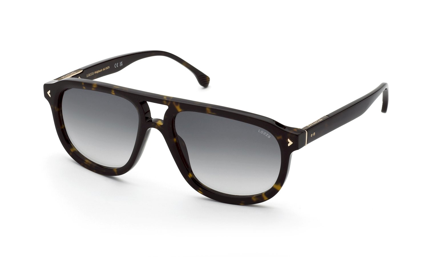 0190605563243 - Herren SL4330 ZILO 20  722K Gläser SONNENBRILLEN Acetat Havanna Grau Pilot Normal Schattiert