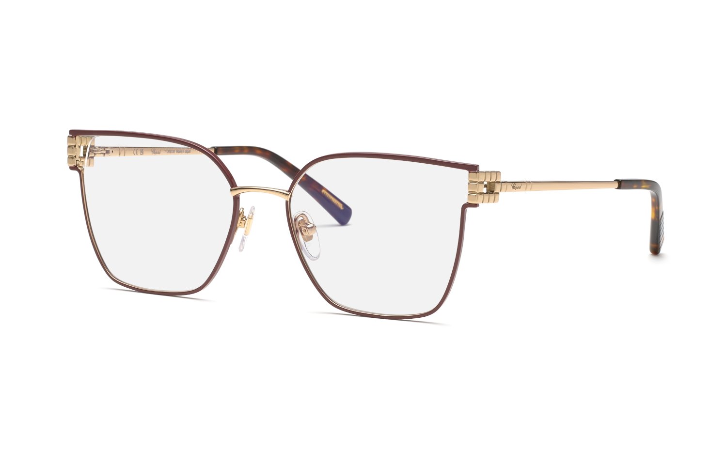 0190605563816 - Damen VCHL58M  307 Optische Fassungen Metall Gold  Quadratisch