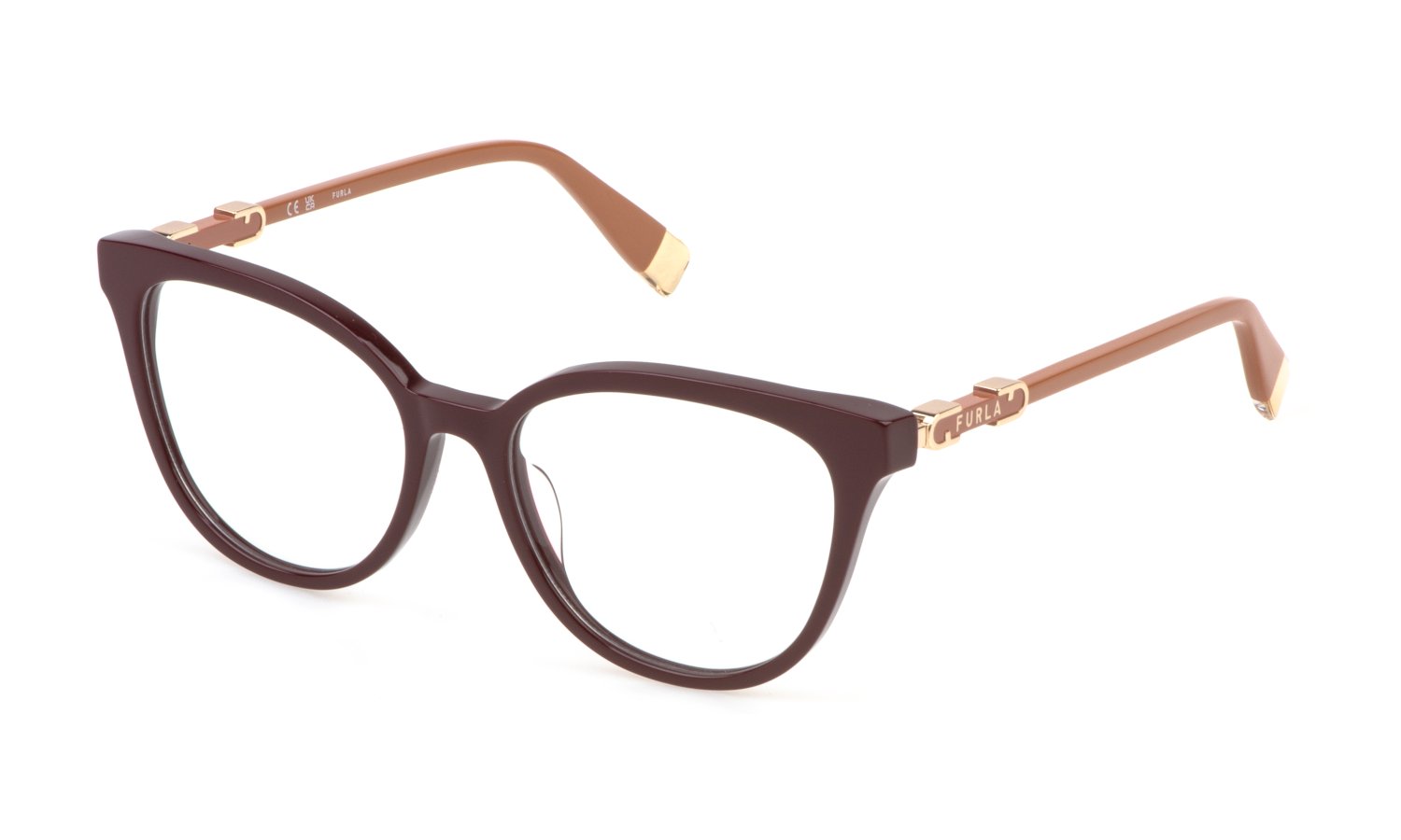 0190605565728 - Damen VFU832 0G96 Rahmen von BRILLEN Acetat Bordeaux Schmetterling 0190605565728 - Damen VFU832 0G96 Rahmen von BRILLEN Acetat Bordeaux Schmetterling