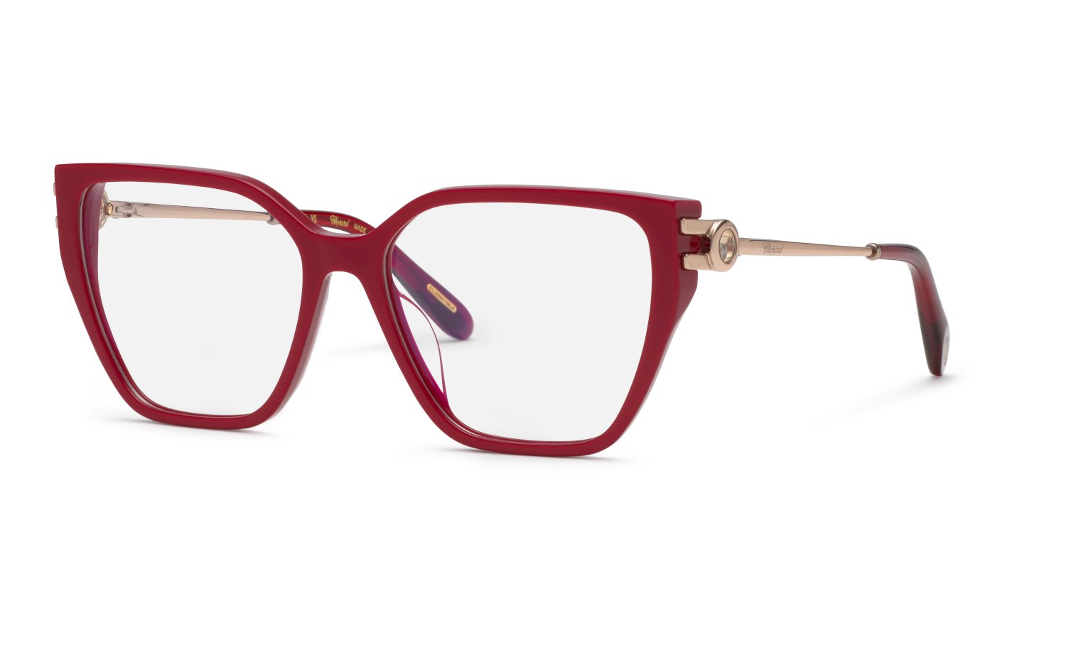 0190605568385 - Damen VCH380S  08LA Optische Fassungen Acetat Bordeaux  Quadratisch