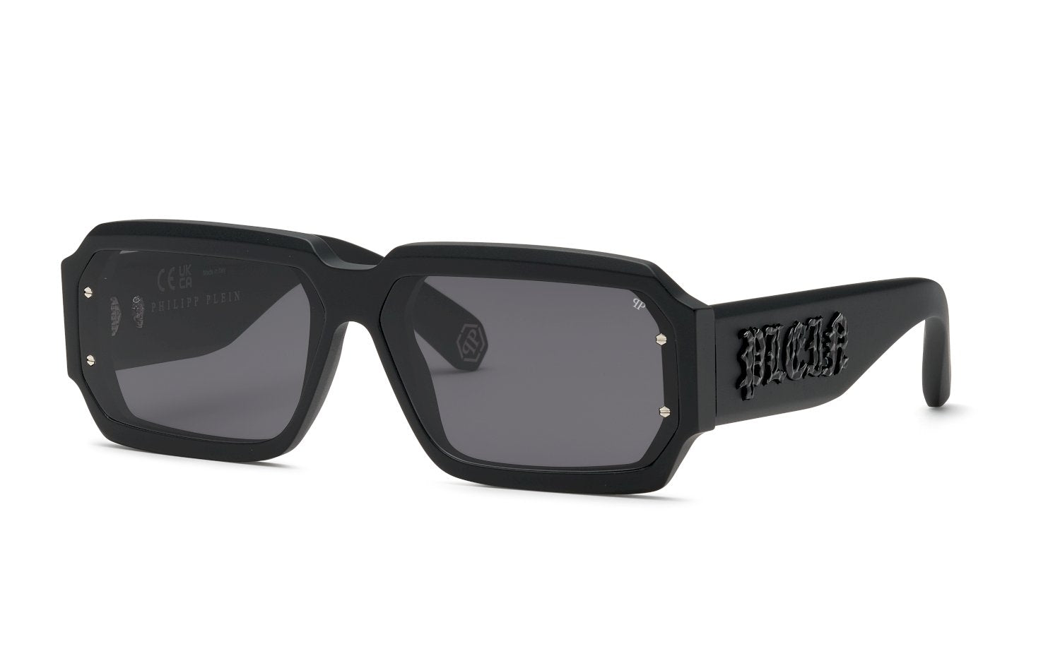 0190605577936 - Herren SPP150 PLEIN MASTER  703 Gläser SONNENBRILLEN Acetat Schwarz Rauch Quadratisch Blendfrei 0190605577936 - Herren SPP150 PLEIN MASTER  703 Gläser SONNENBRILLEN Acetat Schwarz Rauch Quadratisch Blendfrei