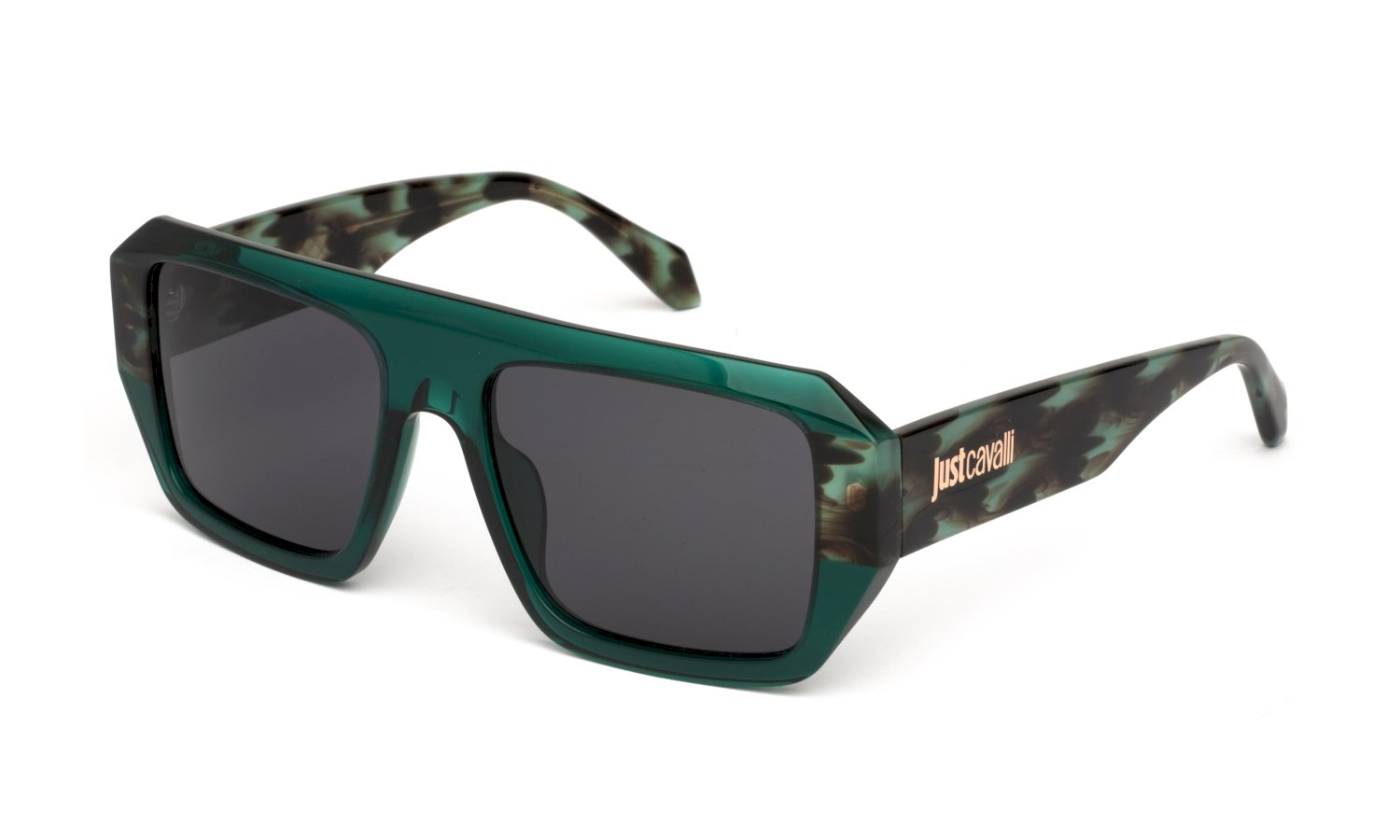 0190605582824 - Unisex SJC101V  07LG Gläser SONNENBRILLEN Acetat Grün Rauch Quadratisch Normal