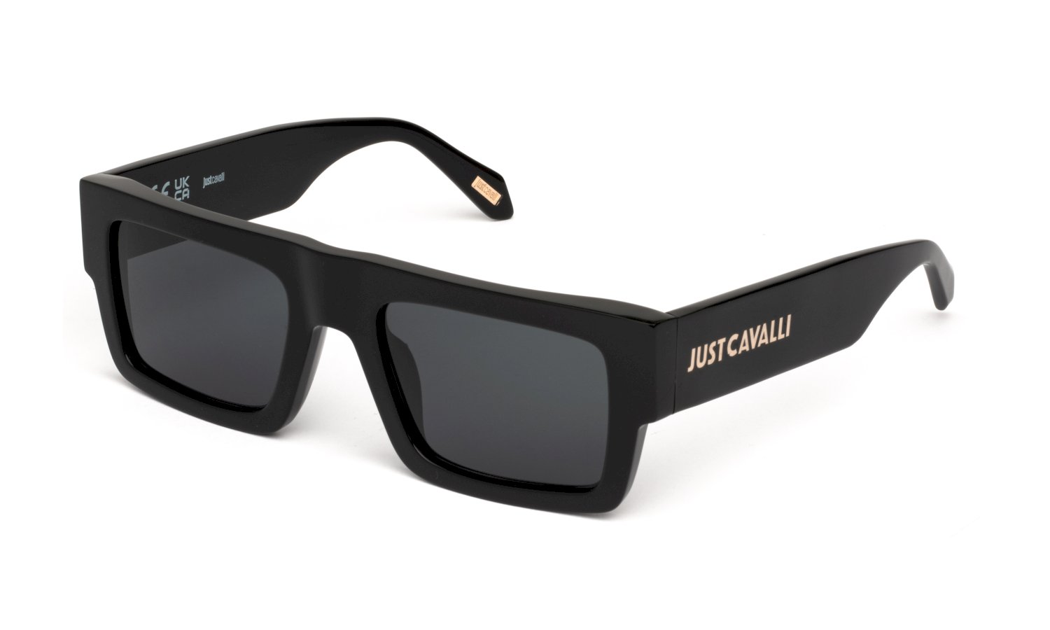 0190605583791 - Damen SJC103  700 Gläser SONNENBRILLEN Acetat Schwarz Rauch Quadratisch Normal